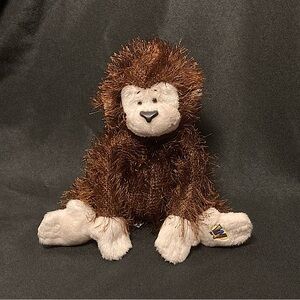 ⭐️ Vintage 2005 Retired Ganz Webkinz Monkey Plush No Code